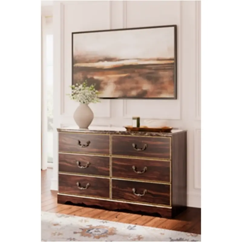 B1055-231 Ashley Furniture Glosmount Bedroom Furniture Dresser