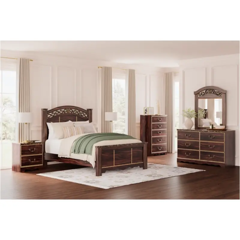 B1055-67 Ashley Furniture Glosmount Bedroom Furniture Bed