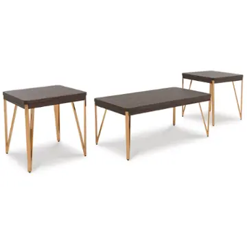 T404-13 Ashley Furniture Bandyn Living Room Furniture Occasional Table Set
