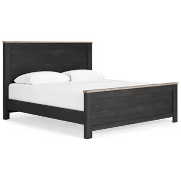 Louis Philippe III Eastern King Bed in Dark Gray - Acme Furniture 24927EK