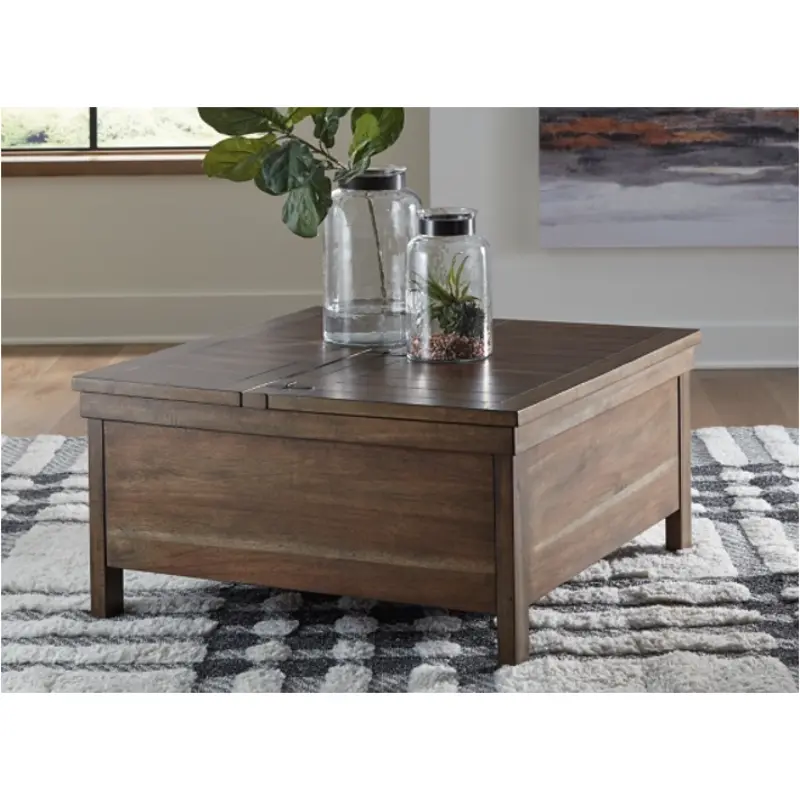 T731-9 Ashley Furniture Moriville Living Room Furniture Cocktail Table