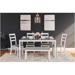 D382-325 Ashley Furniture Stonehollow Dining Room Furniture Dining Table