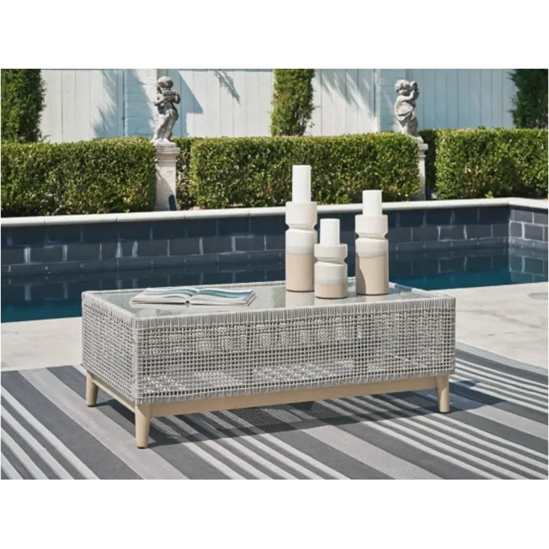 P798-701 Ashley Furniture Seton Creek Outdoor Furniture Cocktail Table