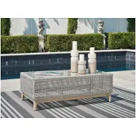 P798-701 Ashley Furniture Seton Creek Outdoor Furniture Cocktail Table