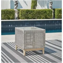 P798-702 Ashley Furniture Seton Creek Outdoor Furniture End Table