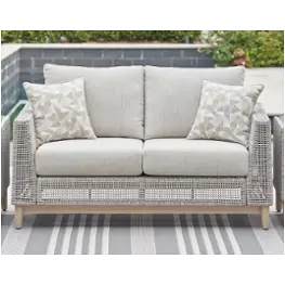 P798-835 Ashley Furniture Seton Creek Outdoor Furniture Loveseat