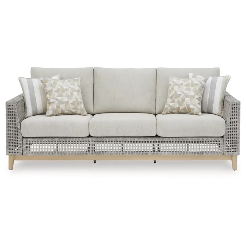 P798-838 Ashley Furniture Seton Creek Outdoor Sofa With Cushion