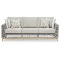 P798-838 Ashley Furniture Seton Creek Outdoor Sofa With Cushion