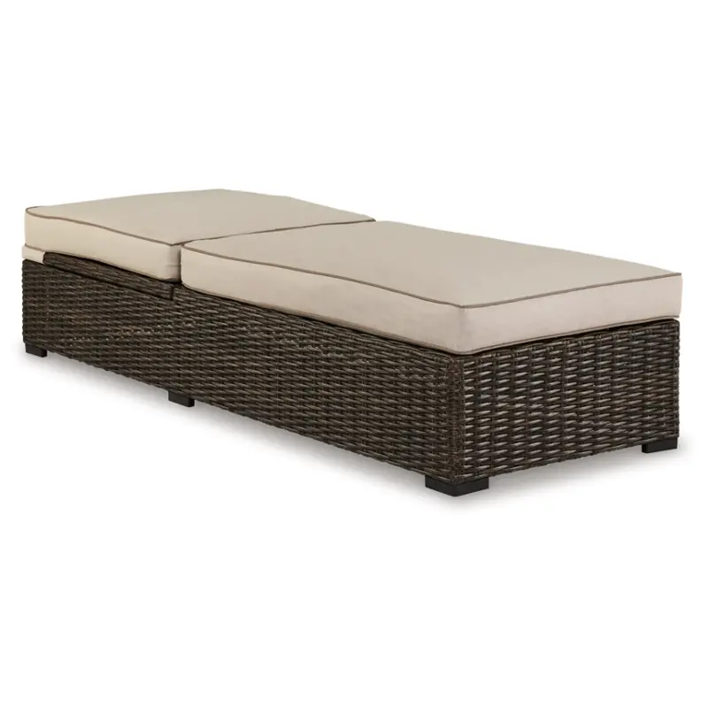 P784-815 Ashley Furniture Outdoor Chaise Lounge With Cushion