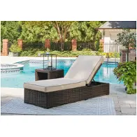 P784-815 Ashley Furniture Coastline Bay Outdoor Furniture Chaise