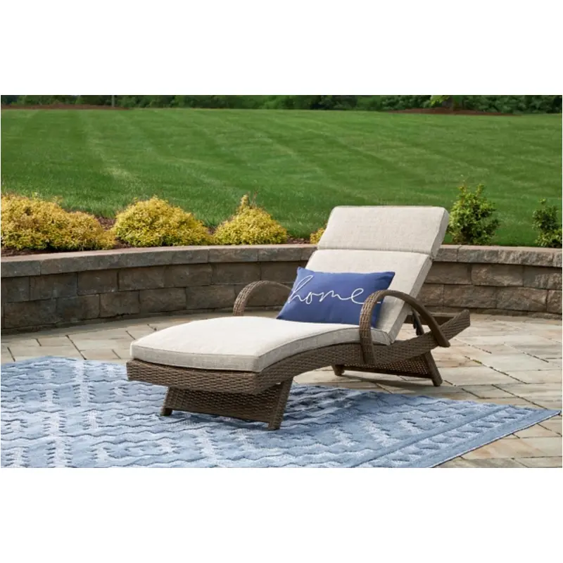 P791-815 Ashley Furniture Beachcroft Outdoor Furniture Chaise