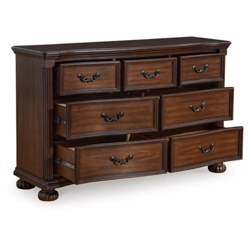 B764-31 Ashley Furniture Lavinton Bedroom Furniture Dresser