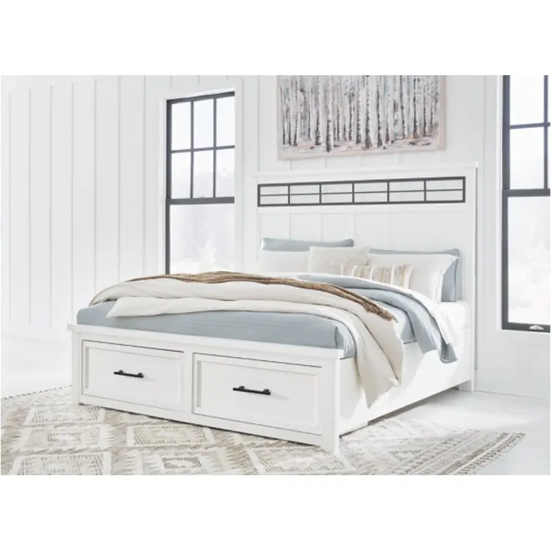 B844-58 Ashley Furniture Ashbryn Bedroom Furniture Bed