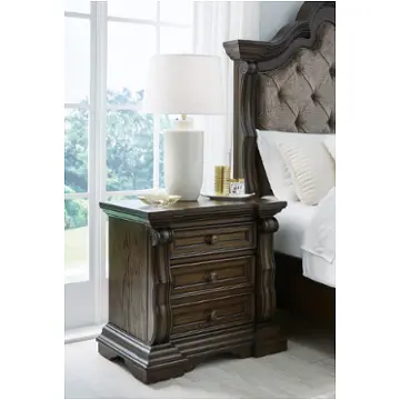 B947-93 Ashley Furniture Maylee - Dark Brown Bedroom Furniture Nightstand