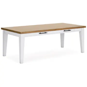 D844-25 Ashley Furniture Ashbryn Dining Room Furniture Dining Table