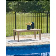 P114-701 Ashley Furniture Hyland Wave Outdoor Furniture Cocktail Table