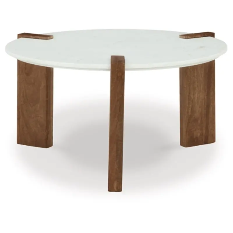 T652-8 Ashley Furniture Isanti Round Cocktail Table