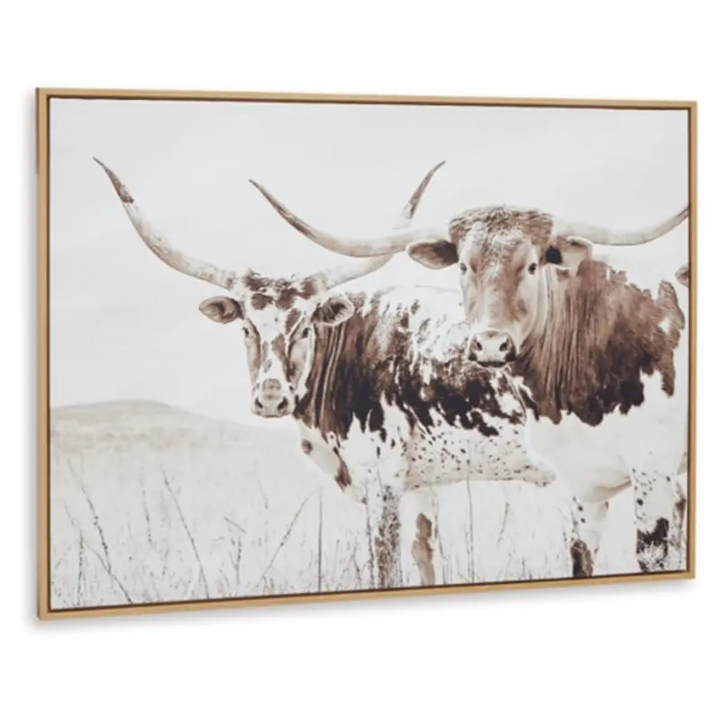 アート・デザイン・音楽 THE AMERICAN VINTAGE FURNITURE A8000379 Ashley Furniture Griffner Accent Furniture Wall Art