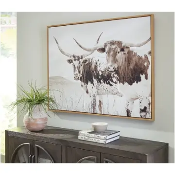 A8000379 Ashley Furniture Griffner Accent Furniture Wall Art