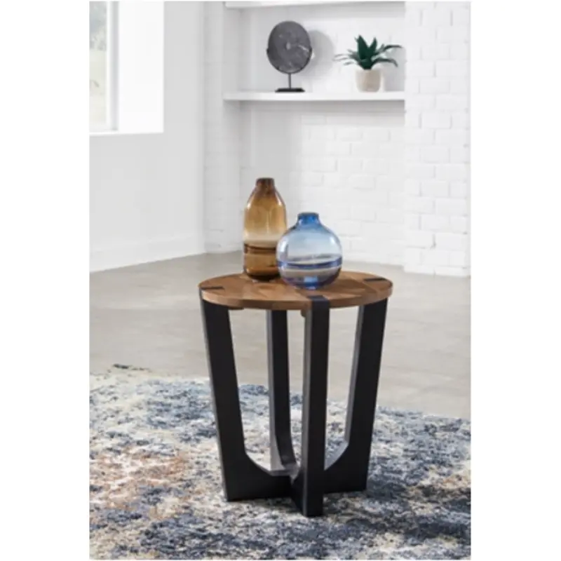 T726-6 Ashley Furniture Hanneforth Living Room Furniture End Table