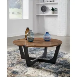 T726-8 Ashley Furniture Hanneforth Living Room Furniture Cocktail Table