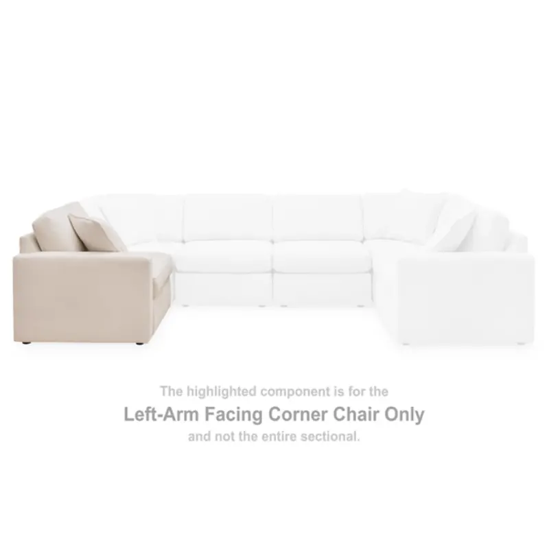 9210364 Ashley Furniture Left-arm Facing Corner Chair - Oyster