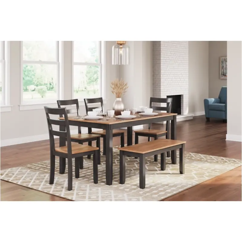 D396-325 Ashley Furniture Gesthaven Dining Room Furniture Dining Table