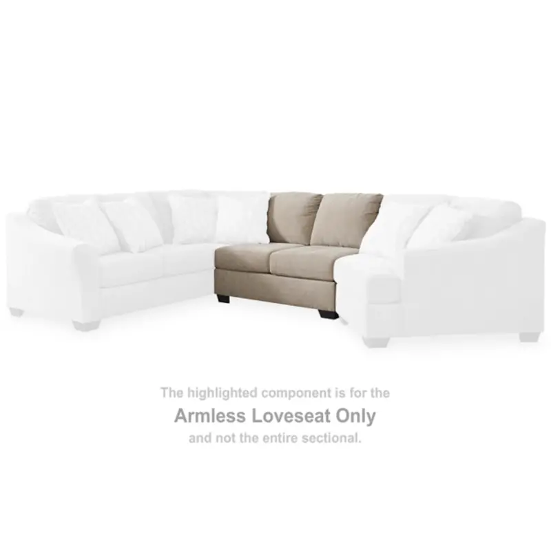 5270534 Ashley Furniture Brogan Bay Armless Loveseat