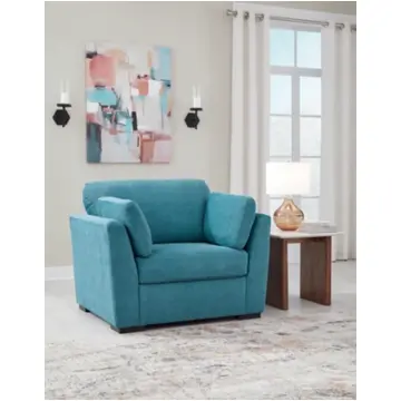 6750723 Ashley Furniture Keerwick - Teal Living Room Furniture Living Room Chair