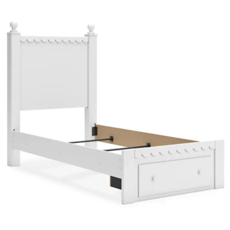 B2540-53-52s-83 Ashley Furniture Mollviney Twin Panel Storage Bed