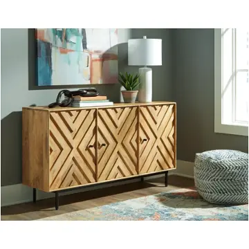 A4000570 Ashley Furniture Cadewick Accent Furniture Accent Cabinet