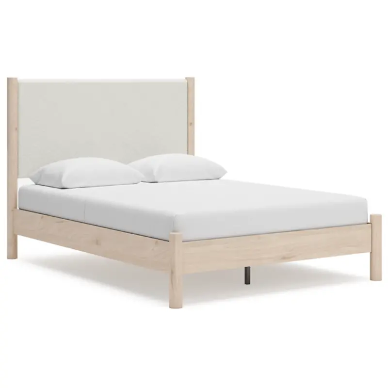 B2615-57 Ashley Furniture Cadmori Queen Upholstered Panel Bed