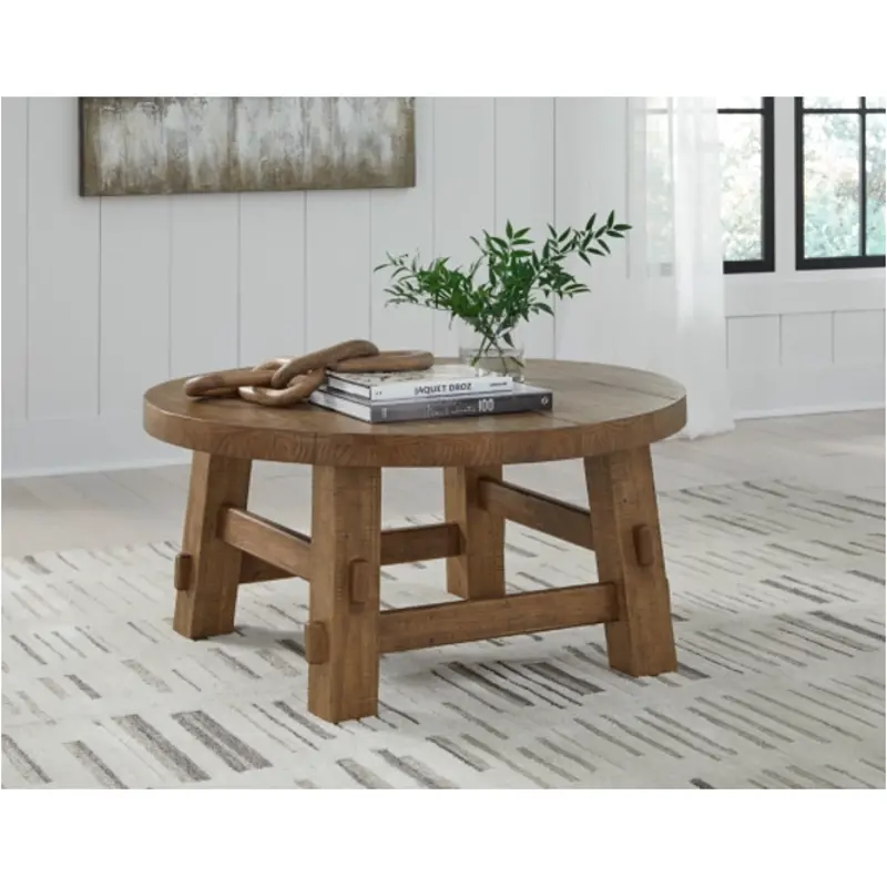 T724-8 Ashley Furniture Mackifeld Living Room Furniture Cocktail Table