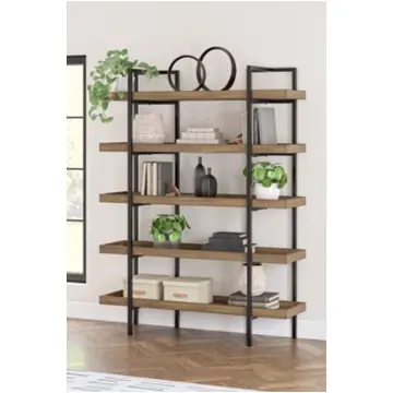 H632-70 Ashley Furniture Montia Home Office Furniture Bookcase