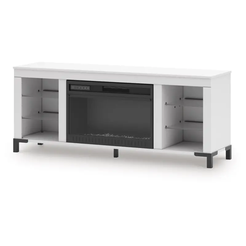 W2722-168 Ashley Furniture 60in Tv Stand With Electric Fireplace