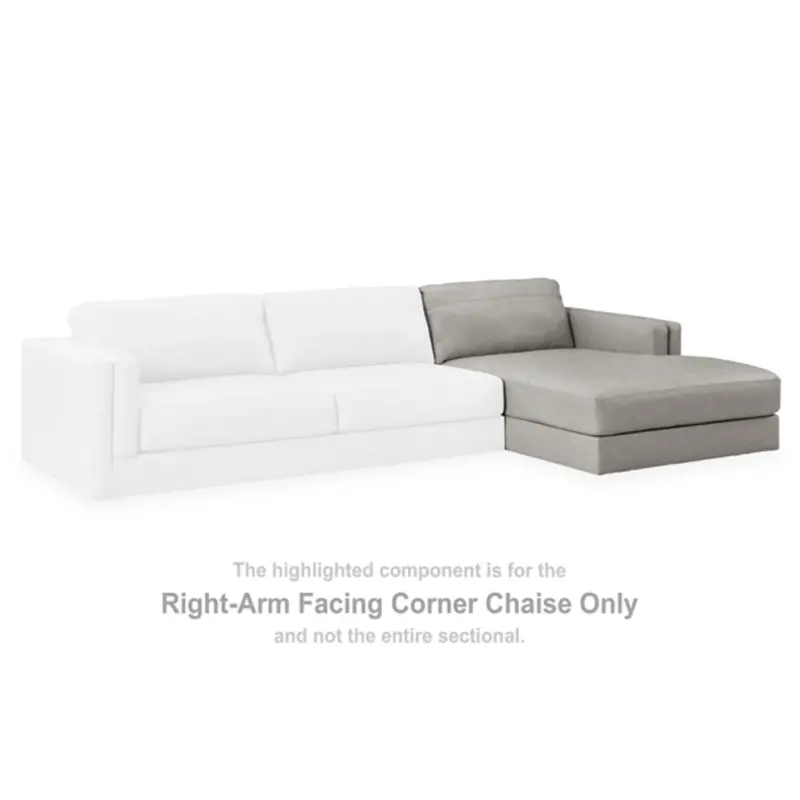 5740417 Ashley Furniture Amiata Right-arm Facing Corner Chaise