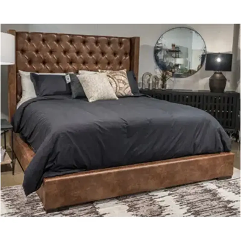 Ashley Steenlage King Faux Leather Up...