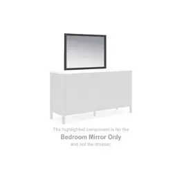B2616-36 Ashley Furniture Cadmori - Black Bedroom Furniture Mirror