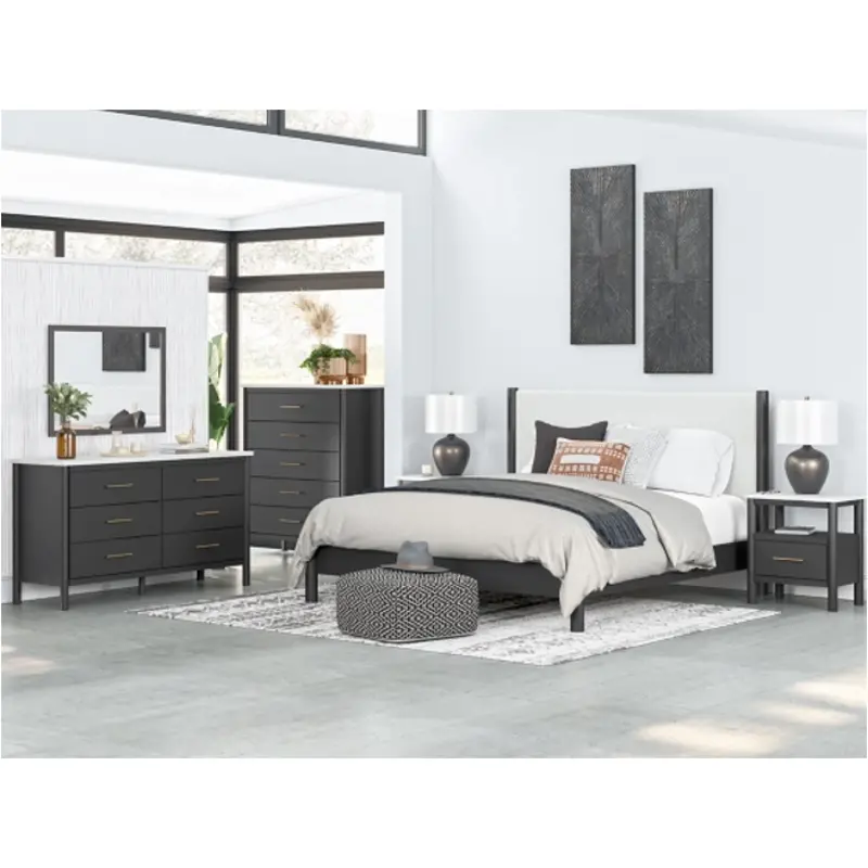 B2616-58 Ashley Furniture Cadmori - Black Bedroom Furniture Bed