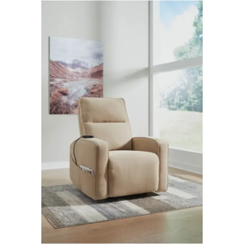 9370312 Ashley Furniture Starganza Power Lift Recliner - Taupe