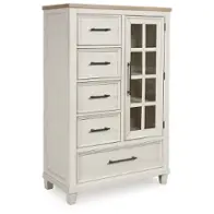 B683-48 Ashley Furniture Shaybrock Bedroom Furniture Door Chest