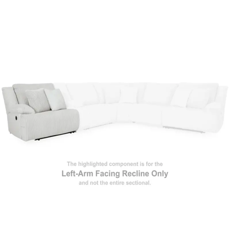 9270640 Ashley Furniture Left-arm Facing Recliner - Alloy