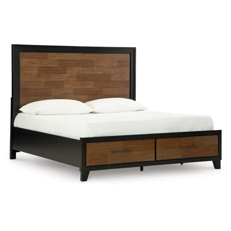 B496-57 Ashley Furniture Kraeburn Bedroom Furniture Bed