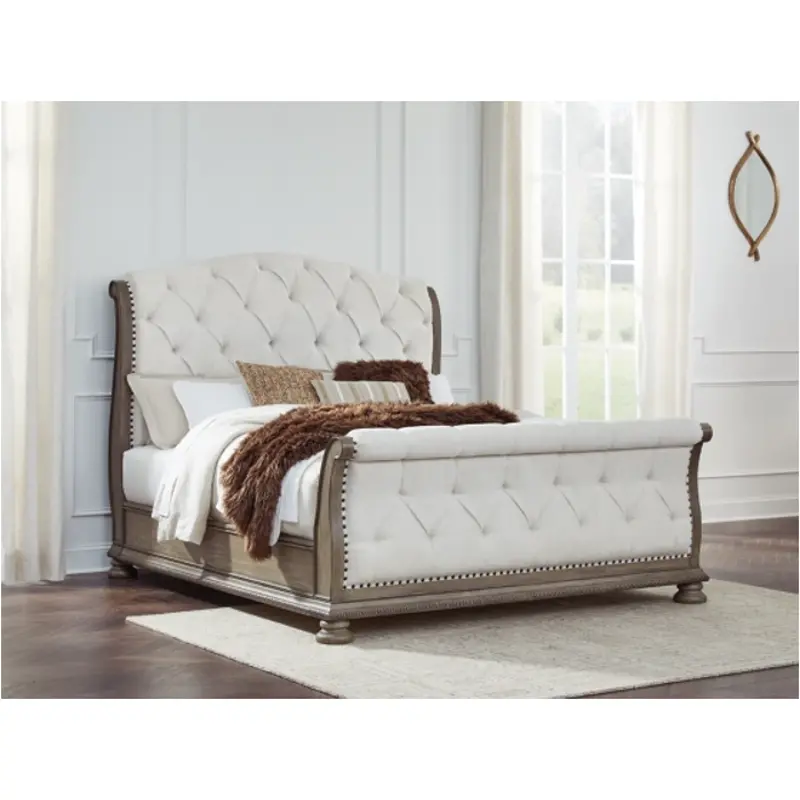 B944-57 Ashley Furniture Ardenfield Queen Upholstered Sleigh Bed