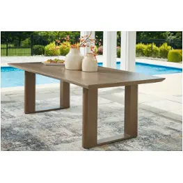 P671-625 Ashley Furniture Serene Bay Outdoor Furniture Dining Table
