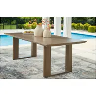 P671-625 Ashley Furniture Serene Bay Outdoor Furniture Dining Table