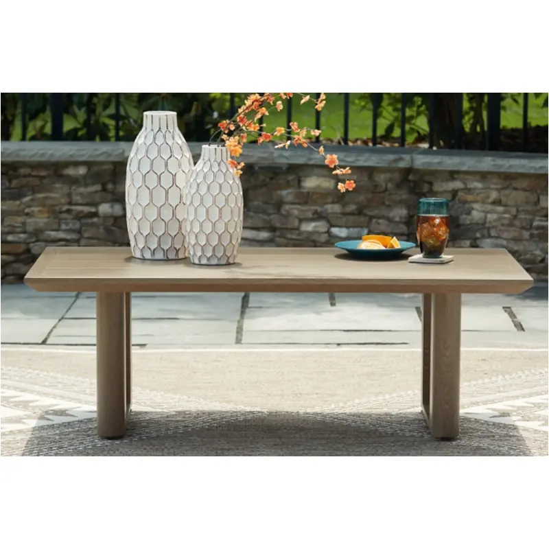 P671-701 Ashley Furniture Serene Bay Outdoor Coffee Table