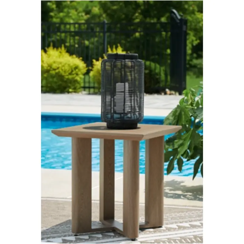 P671-702 Ashley Furniture Serene Bay Outdoor Furniture End Table