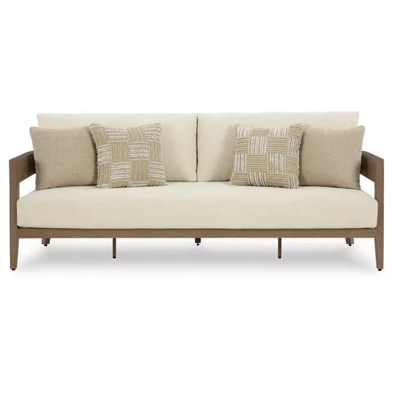 P671-838 Ashley Furniture Serene Bay Outdoor Sofa With Cushion