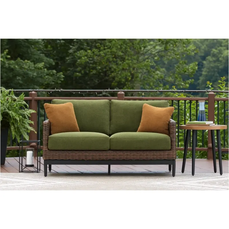 P572-835 Ashley Furniture Horizon Hall Outdoor Furniture Loveseat